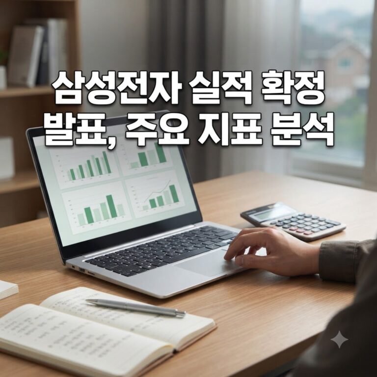 삼성전자 확정실적 발표 올해 실적 기준과 예외 살펴보기