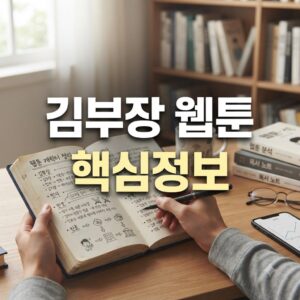 김부장 웹툰 나무위키 등장인물 정보, 핵심만 빠르게 확인