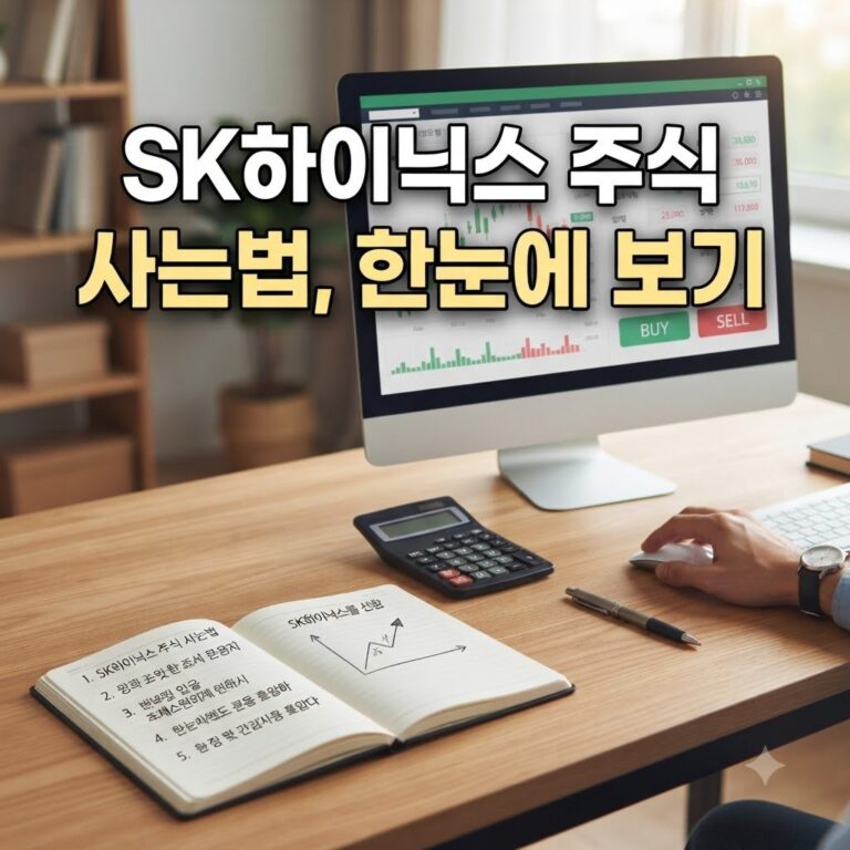 sk하이닉스 주식 사는법, 증권사별 매수 절차 한눈에