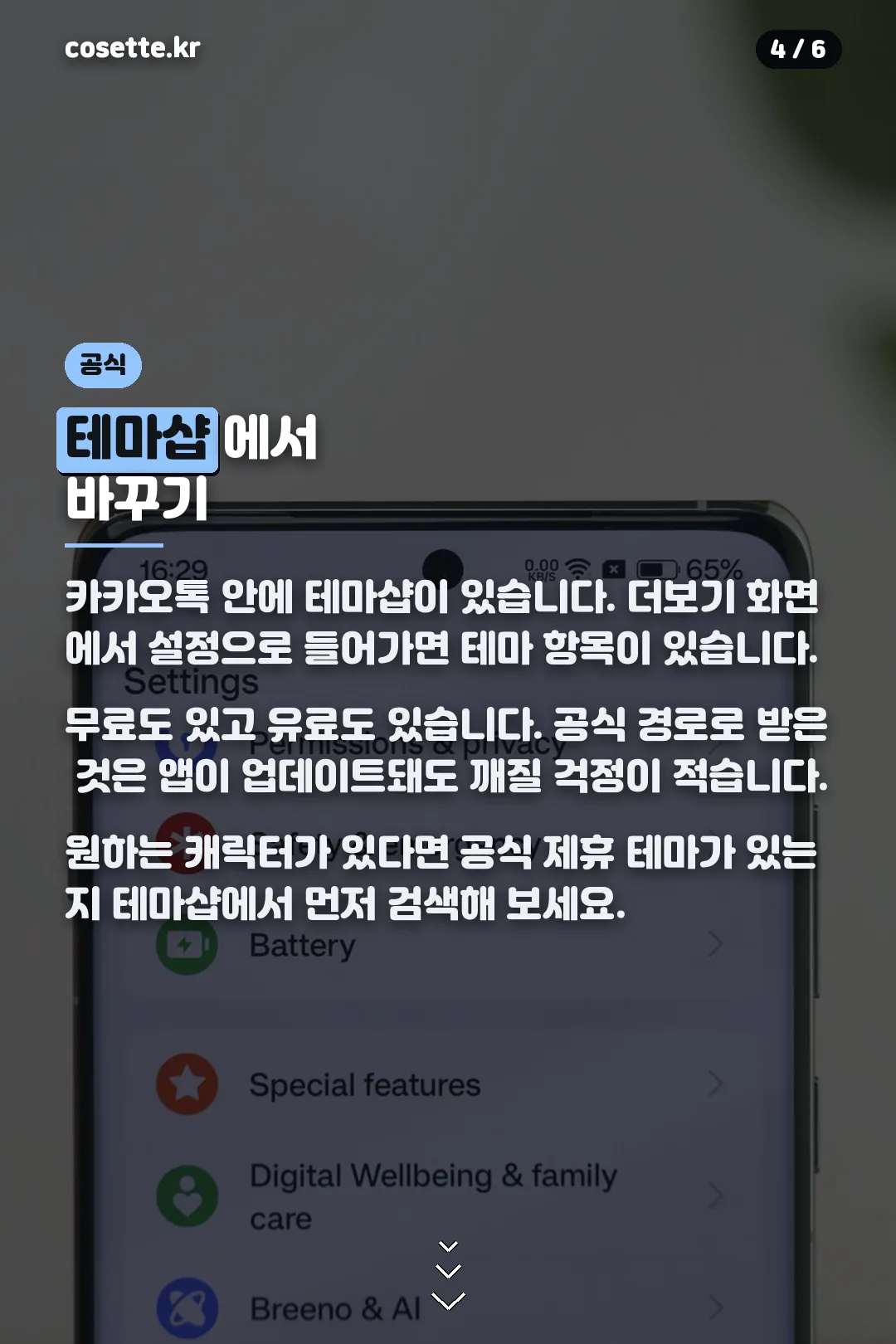 공식 테마샵 경로