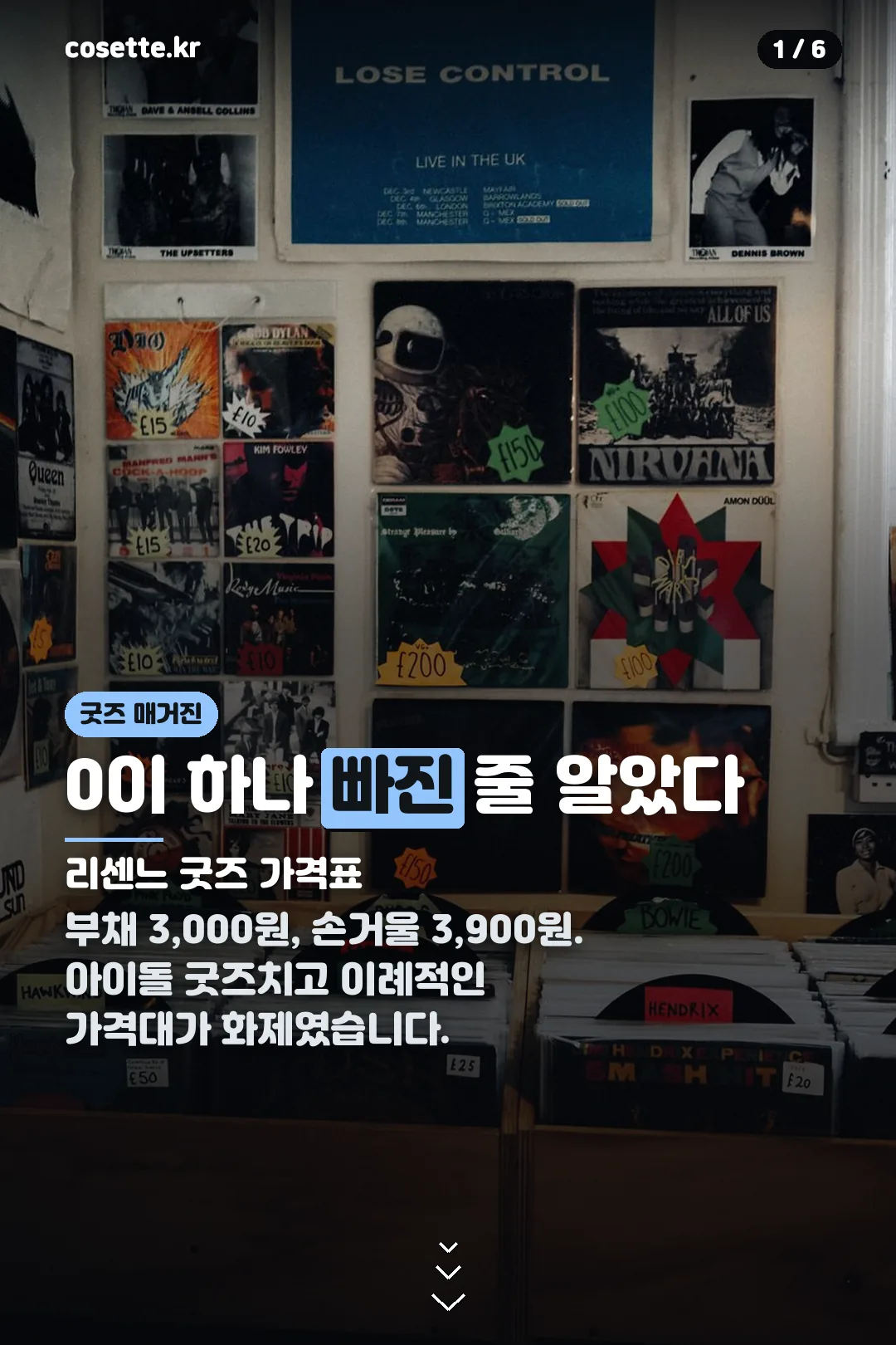 리센느 굿즈 표지